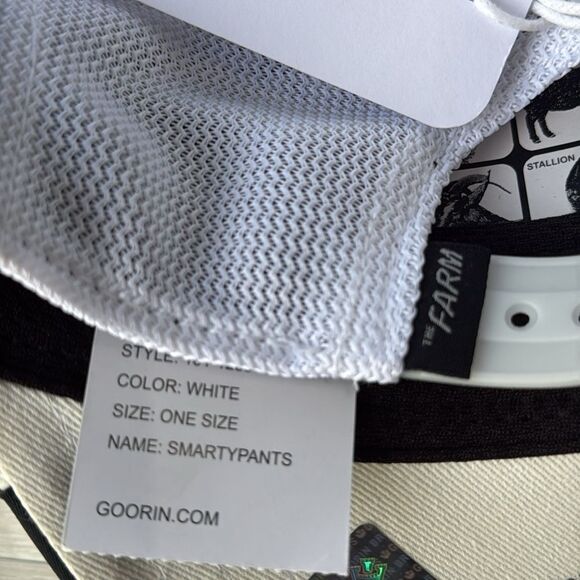 Goorin Bros -“Genius” Limited Circulation Smarty Pants White Nwt - Picture 9 of 9